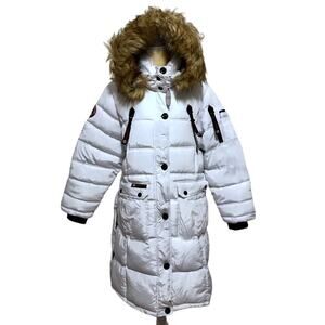 Canada Weathergear NWT White Down Waterproof Puffer Jacket Women 1X